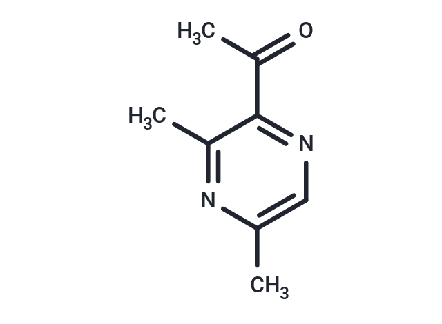 化合物 1-(3,5-Dimethylpyrazin-2-yl)ethanone mixture of isomers|T64926|TargetMol