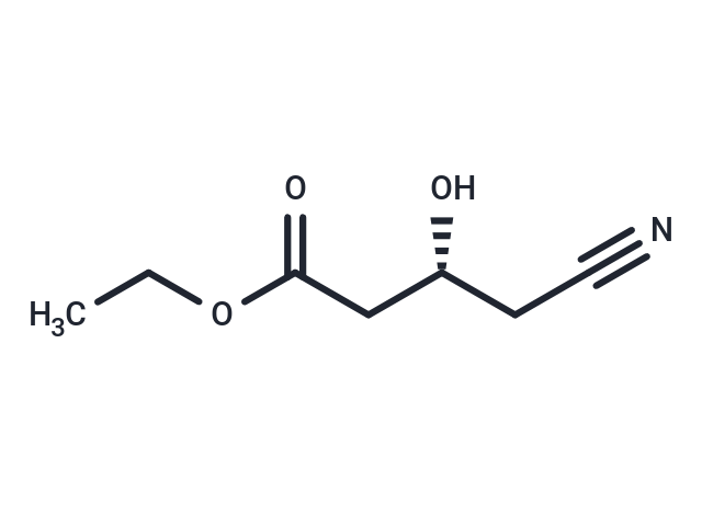 化合物 Ethyl (R)-(-)-4-cyano-3-hydroxybutyate|T66871|TargetMol