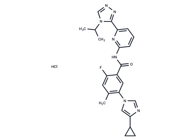 化合物 Selonsertib HCl|T70622|TargetMol