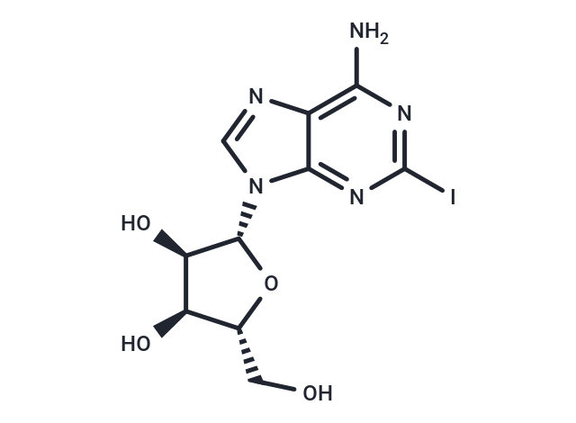 化合物 2-Iodoadenosine|TNU0156|TargetMol