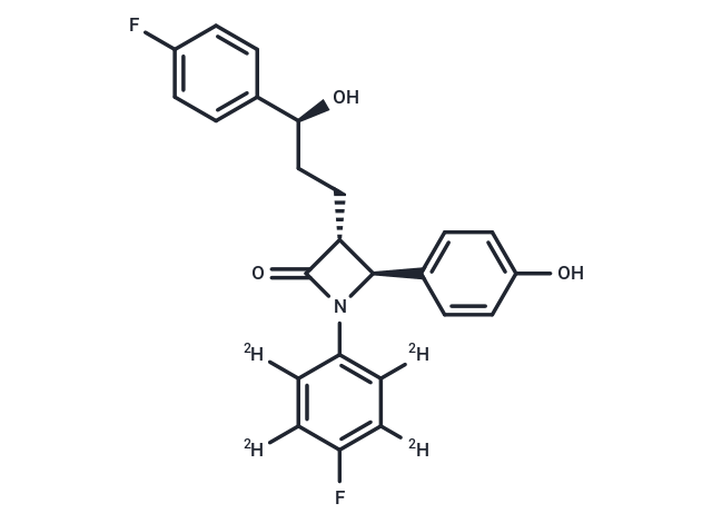 化合物 Ezetimibe-d4|T11250|TargetMol