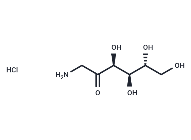 1-Amino-1-deoxy-D-fructose (hydrochloride)|T35442|TargetMol