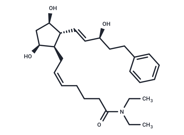 化合物 17-phenyl trinor Prostaglandin F2α diethyl amide|T84653|TargetMol