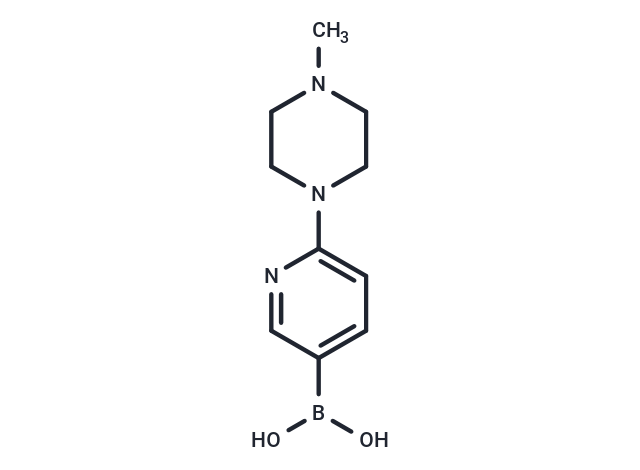 化合物 [6-(4-Methylpiperazin-1-yl)pyridin-3-yl]boronic acid hydrochloride salt|TNU0665|TargetMol