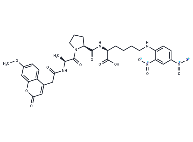 Mca-Ala-Pro-Lys(Dnp)-OH|T40384|TargetMol