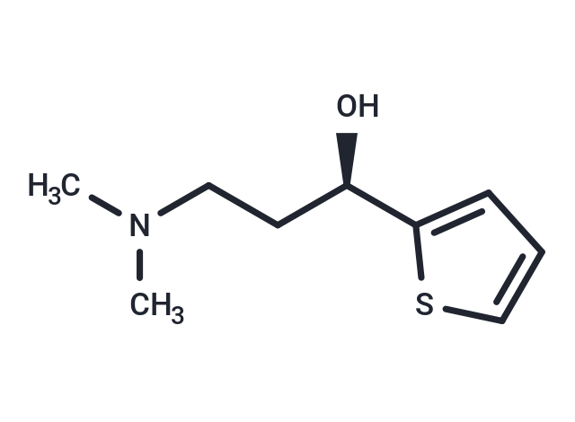 化合物 (R)-3-(Dimethylamino)-1-(thiophen-2-yl)propan-1-ol|T66410|TargetMol