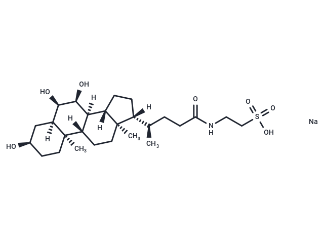 化合物 Taurohyocholic Acid sodium|T85281|TargetMol