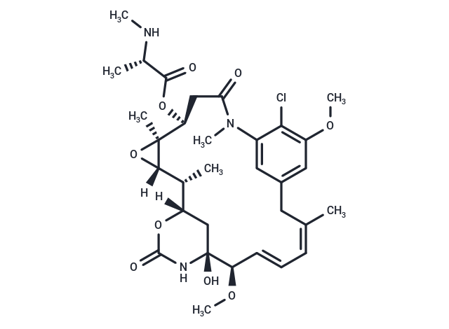 化合物 N-Me-L-Ala-maytansinol|T12149|TargetMol