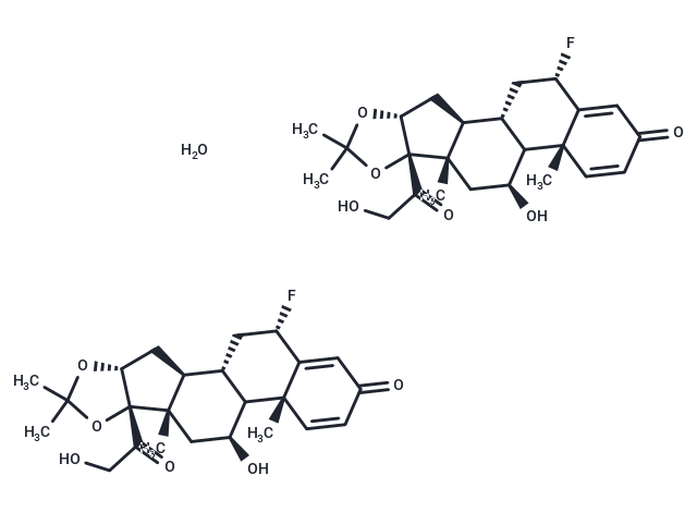 化合物 Flunisolide hemihydrate|T62604|TargetMol