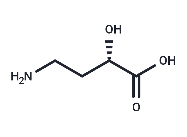 化合物 (S)-4-Amino-2-hydroxybutanoic acid|T67461|TargetMol