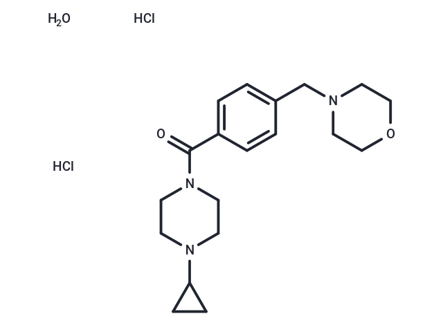 化合物 Bavisant dihydrochloride hydrate|T10462L|TargetMol