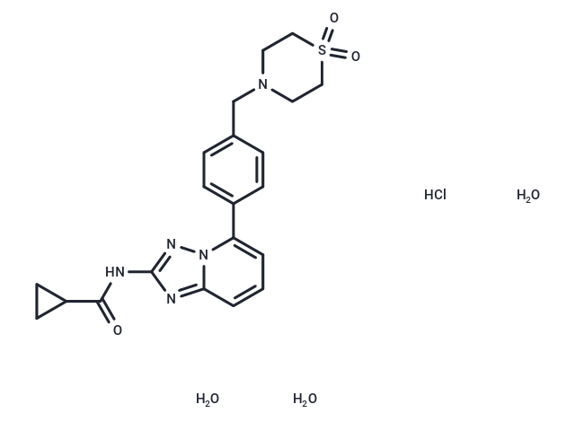 化合物 Filgotinib HCl hydrate|T70472|TargetMol