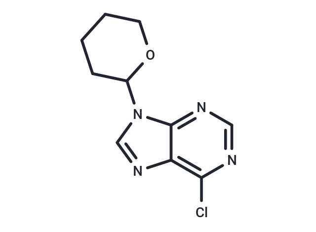 化合物 6-Chloro-9-(tetrahydro-2-pyranyl)purine|TNU0669|TargetMol