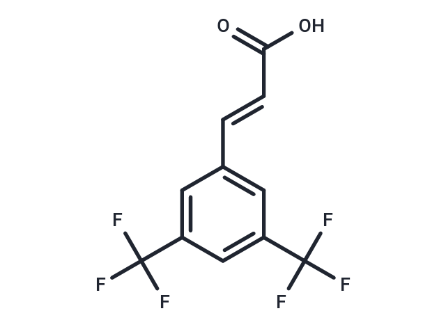 化合物 3-(3,5-Bis(trifluoromethyl)phenyl)acrylic acid|T65264|TargetMol