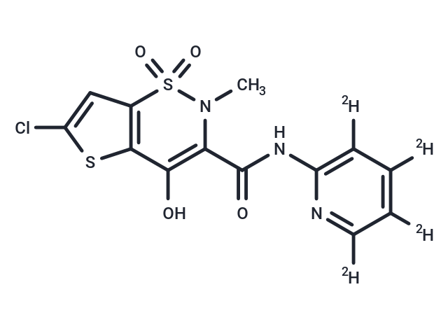 化合物 Lornoxicam-d4|T71212|TargetMol