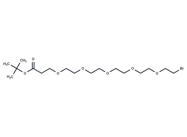 化合物 Bromo-PEG5-Boc|T14806|TargetMol