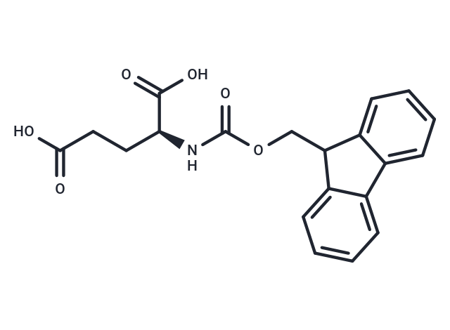 化合物 (S)-2-((((9H-Fluoren-9-yl)methoxy)carbonyl)amino)pentanedioic acid|T64724|TargetMol