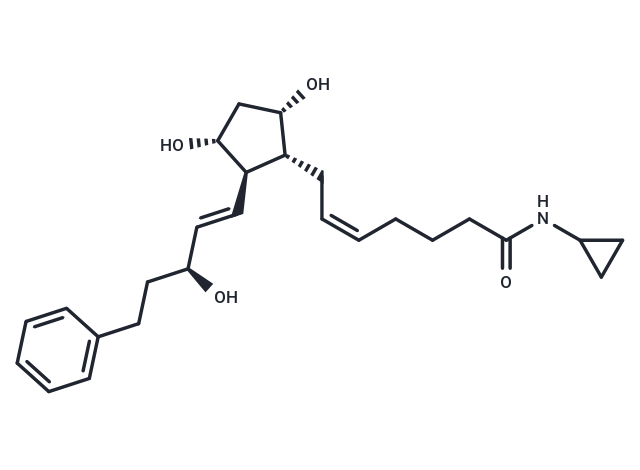 17-phenyl trinor Prostaglandin F2α cyclopropyl amide|T37940|TargetMol