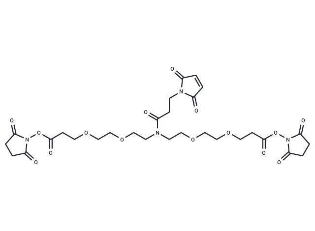 化合物 N-Mal-N-bis(PEG2-NHS ester)|T16231|TargetMol