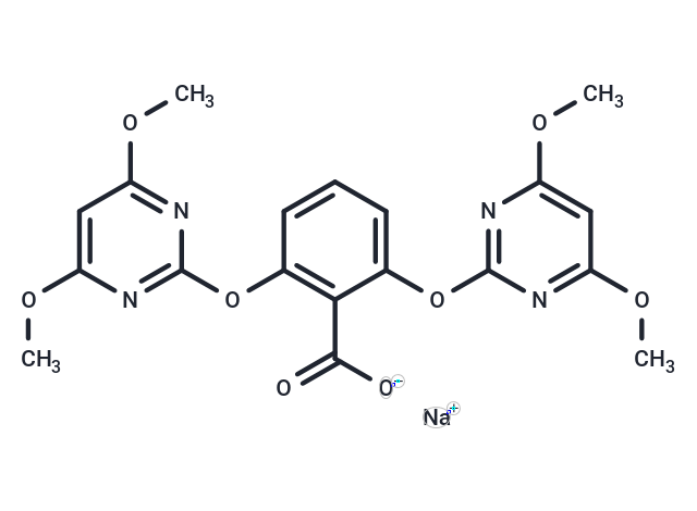 化合物 Bispyribac sodium|T20918|TargetMol