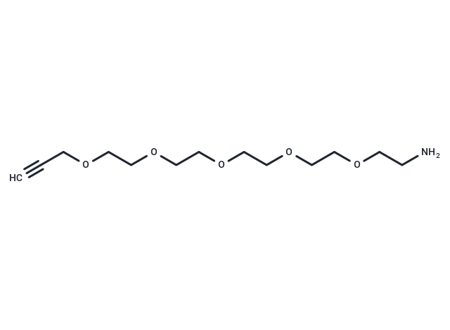 化合物 Propargyl-PEG5-amine|T16636|TargetMol