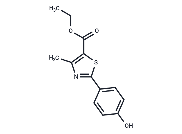 化合物 Ethyl 2-(4-hydroxyphenyl)-4-methylthiazole-5-carboxylate|T65564|TargetMol