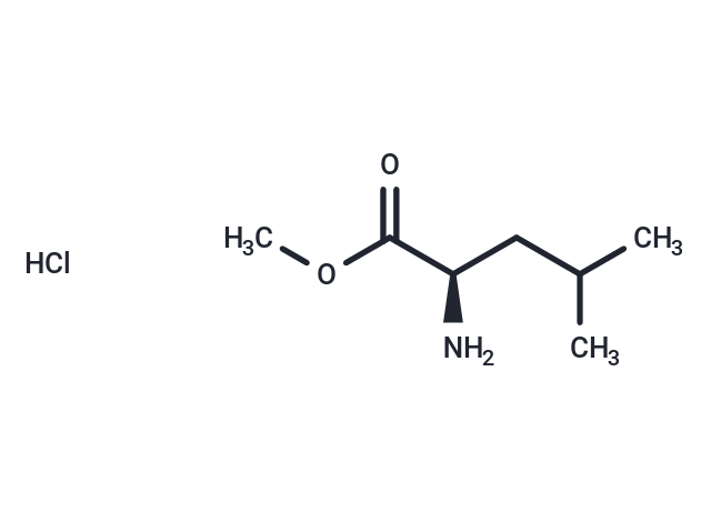 化合物 D-Leucine methyl ester hydrochloride|T66885|TargetMol