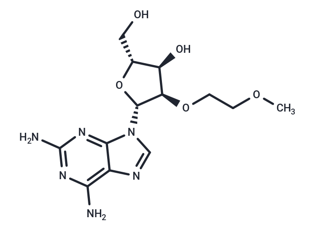 化合物 2’-O-(2-Methoxyethyl)-2-aminoadenosine|TNU0243|TargetMol