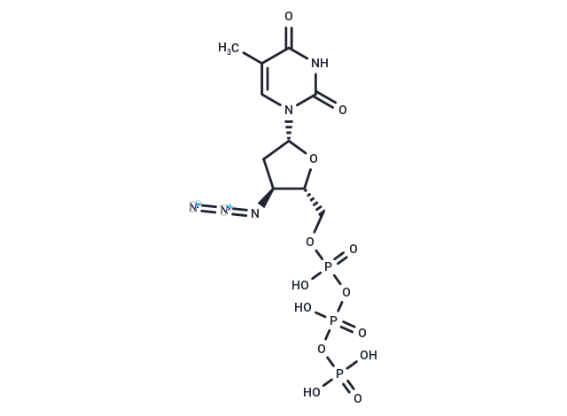 化合物 3’-Azido-3’-deoxythymidine ? 5’-triphosphate triethyl ammonium salt|TNU1229|TargetMol