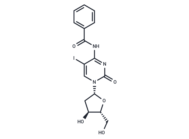 化合物 N4-Benzoyl-2’-deoxy-5-iodocytidine|TNU0702|TargetMol