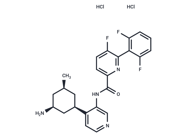 化合物 PIM-447 dihydrochloride|T12473|TargetMol