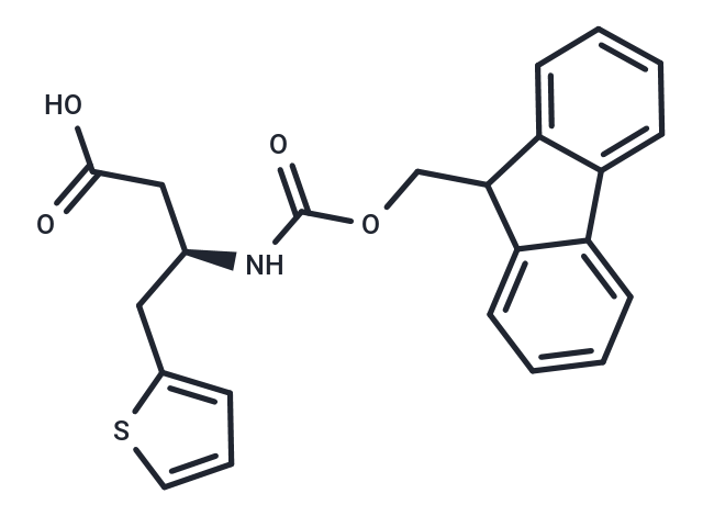 化合物 (R)-3-((((9H-Fluoren-9-yl)methoxy)carbonyl)amino)-4-(naphthalen-2-yl)butanoic acid|T65847|TargetMol