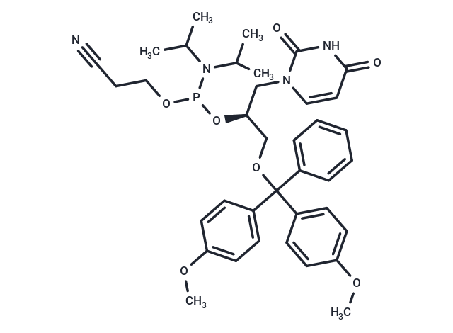 化合物 (S)-GNA-U-phosphoramidite|TNU1544|TargetMol