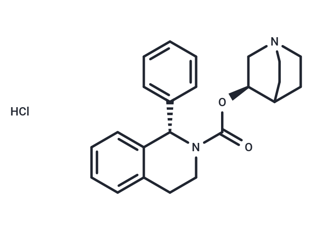 化合物 Solifenacin hydrochloride|T23379|TargetMol