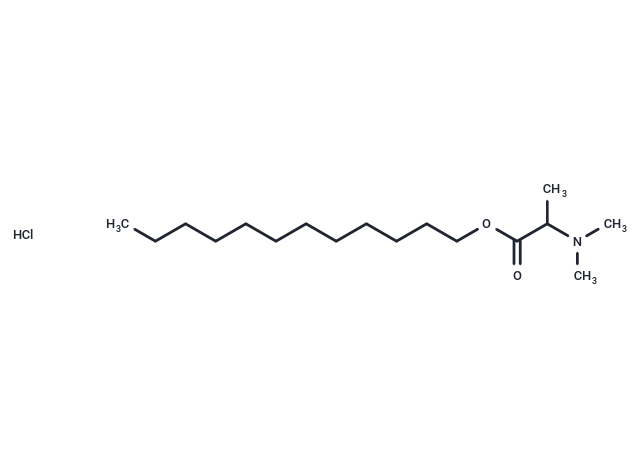 化合物 Dodecyl 2-(N,N-dimethylamino)propionate Hydrochloride|TNU0598|TargetMol