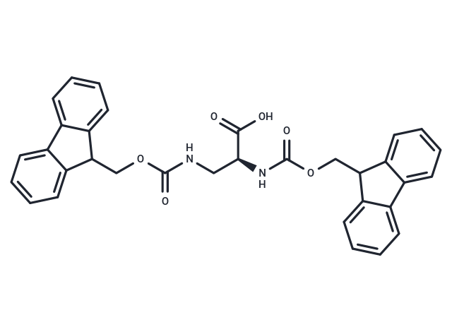 化合物 (S)-2,3-Bis((((9H-fluoren-9-yl)methoxy)carbonyl)amino)propanoic acid|T66729|TargetMol