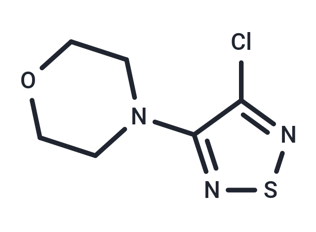 化合物 3-Chloro-4-morpholino-1,2,5-thiadiazole|T66861|TargetMol