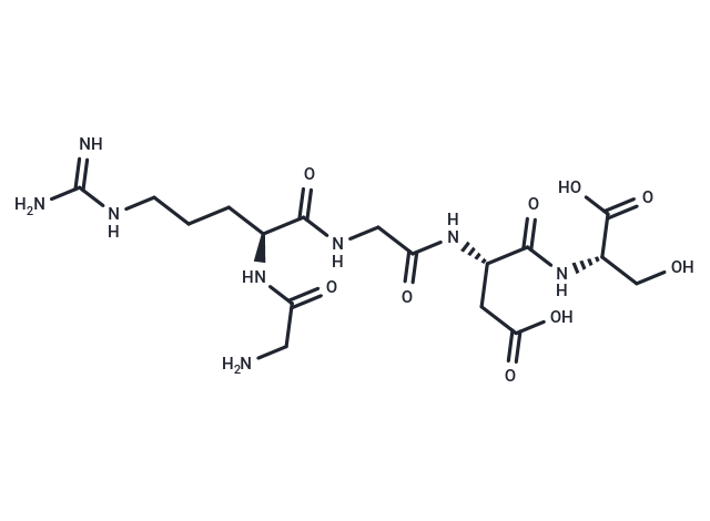 化合物 Gly-Arg-Gly-Asp-Ser|TP1459|TargetMol