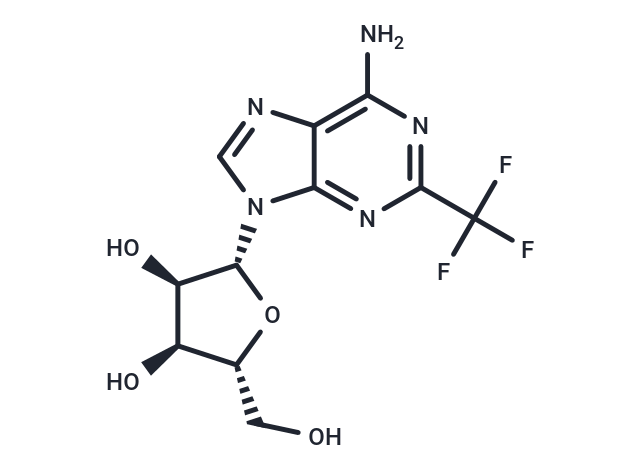 化合物 2-Trifluoromethyl adenosine|TNU0327|TargetMol