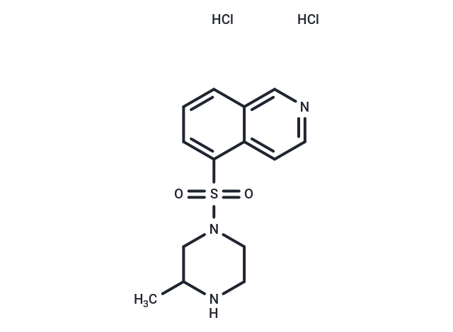 1-(5-硫代异喹啉)-3-甲基哌嗪二盐酸盐|T7501|TargetMol