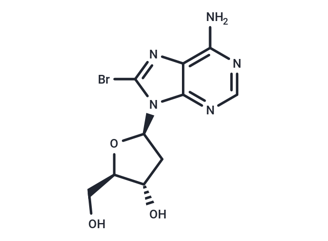 化合物 8-Bromo-2’-deoxyadenosine|TNU0793|TargetMol