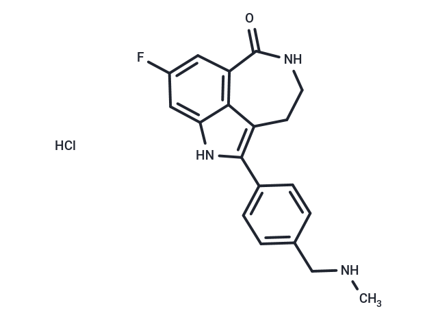 化合物 Rucaparib hydrochloride|T61335|TargetMol