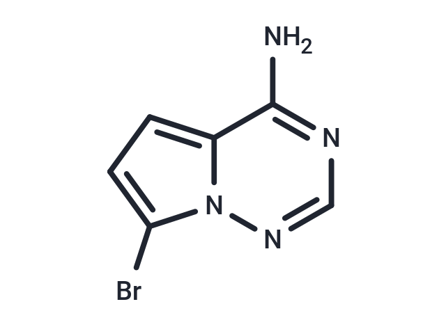 化合物 7-Bromopyrrolo[2,1-f][1,2,4]triazin-4-amine|T66114|TargetMol