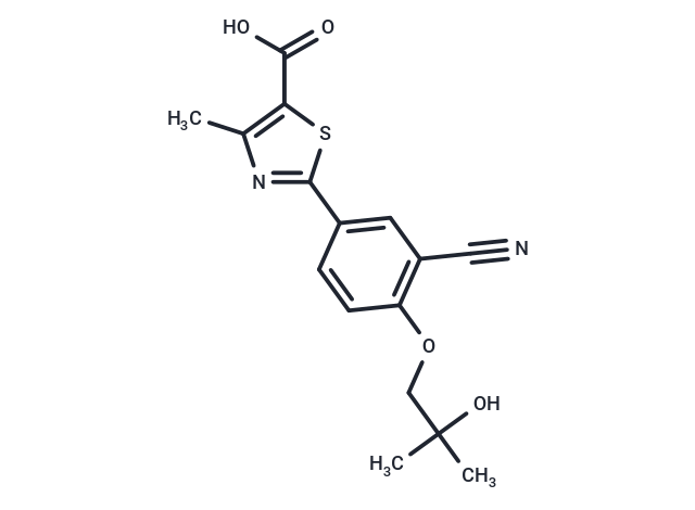 化合物 Febuxostat 67M-2|T69282|TargetMol