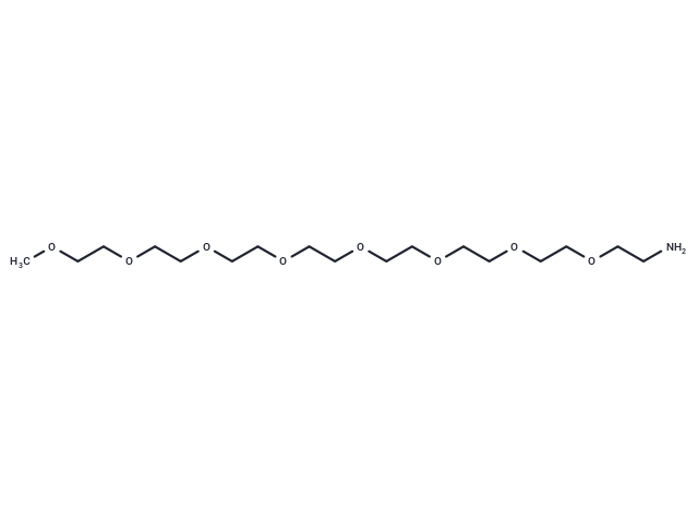 化合物 m-PEG8-Amine|T15927|TargetMol