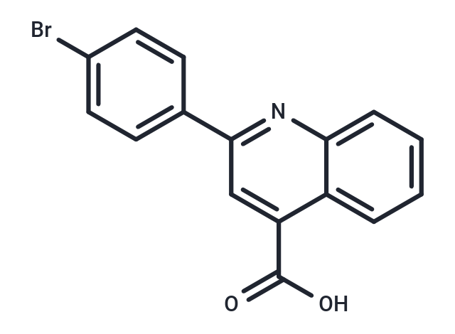 化合物 2-(4-Bromophenyl)quinoline-4-carboxylic acid|T65561|TargetMol