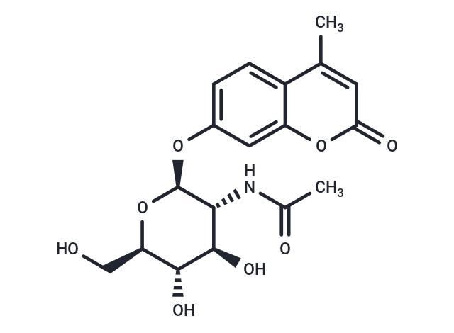 4-Methylumbelliferyl-2-acetamido-2-deoxy-β-D-Glucopyranoside|T37193|TargetMol