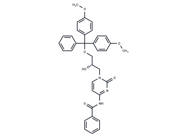 化合物 (S)-DMT-glycidol-C(Bz)|TNU1432|TargetMol