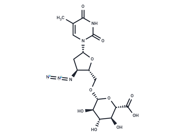 化合物 Zidovudine glucuronide|T71983|TargetMol