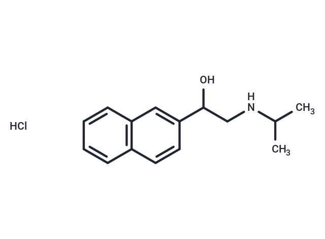 化合物 Pronethalol hydrochloride|T23187|TargetMol